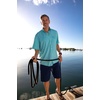 image:imageHUK Mens Tide Point Kc Scott Original Artwork Short Sleeve Shirt Fishing Button DownMarine Blue