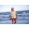 image:imageHUK Mens Tide Point Kc Scott Original Artwork Short Sleeve Shirt Fishing Button DownMoss