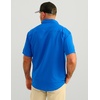 image:imageHUK Mens Tide Point Kc Scott Original Artwork Short Sleeve Shirt Fishing Button DownOcean Blue