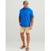 image:imageHUK Mens Tide Point Kc Scott Original Artwork Short Sleeve Shirt Fishing Button DownOcean Blue