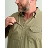 image:imageHUK Mens Tide Point Kc Scott Original Artwork Short Sleeve Shirt Fishing Button DownOverland Trek