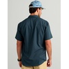 image:imageHUK Mens Tide Point Kc Scott Original Artwork Short Sleeve Shirt Fishing Button DownSea Storm