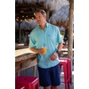 image:imageHUK Mens Tide Point Kc Scott Original Artwork Short Sleeve Shirt Fishing Button DownSummer Green