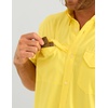 image:imageHUK Mens Tide Point Kc Scott Original Artwork Short Sleeve Shirt Fishing Button DownYellowfin