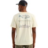 image:imageHUK Mens Kc Scott Original Fishing Artwork Graphic Pocket Tee Shirts Short Sleeve Casual TShirts Soft Cotton BlendTools  Egret