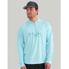 image:imageHUK Mens Pursuit Vented Long Sleeve Hoodie Fishing Shirt with HoodCaicos