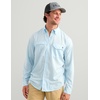 image:imageHUK Mens Tide Point Solid Long Sleeve Shirt ButtonCoastal Drift