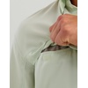 image:imageHUK Mens Tide Point Solid Long Sleeve Shirt ButtonPale Algae