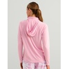 image:imageHUK Womens Icon Hoodie Fishing Shirt with Sun ProtectionOleander