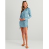 image:imageHUK Womens Pursuit Coverup Performance Fishing DressBlue Shadow