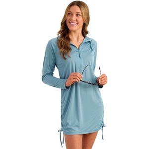 image:imageHUK Womens Pursuit Coverup Performance Fishing DressBlue Shadow