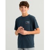 image:imageHUK Kids Short Sleeve Performance Tee Fishing TShirt for KidsBorn Wave  Sea Storm