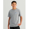 image:imageHUK Kids Short Sleeve Performance Tee Fishing TShirt for KidsBorn Wave  Sharkskin Heather
