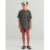 image:imageHUK Kids Short Sleeve Performance Tee Fishing TShirt for KidsDark Shadow
