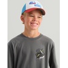 image:imageHUK Kids Short Sleeve Performance Tee Fishing TShirt for KidsFish Adventure  Anchor