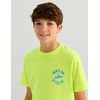 image:imageHUK Kids Short Sleeve Performance Tee Fishing TShirt for KidsHukd on  Neon Yellow