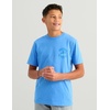 image:imageHUK Kids Short Sleeve Performance Tee Fishing TShirt for KidsHukd on  Regatta Heather