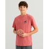 image:imageHUK Kids Short Sleeve Performance Tee Fishing TShirt for KidsMineral Red Heather