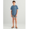 image:imageHUK Kids Short Sleeve Performance Tee Fishing TShirt for KidsPapercut  Stormy Blue