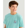 image:imageHUK Kids Short Sleeve Performance Tee Fishing TShirt for KidsRising Huk  Marine Blue Heather