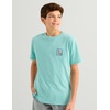 image:imageHUK Kids Short Sleeve Performance Tee Fishing TShirt for KidsRising Huk  Marine Blue Heather