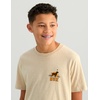 image:imageHUK Kids Short Sleeve Performance Tee Fishing TShirt for KidsRiver Rock Heather