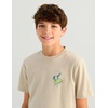 image:imageHUK Kids Short Sleeve Performance Tee Fishing TShirt for KidsRodeo Bass  River Rock Heather