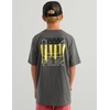 image:imageHUK Kids Short Sleeve Performance Tee Fishing TShirt for KidsSalute  Dark Shadow
