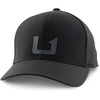 image:imageHUK Mens Barb U 110 Performance Hat Fishing Golf Running Cap Stretch Fit 6 Panel Snapback Sweatband Recycled BrimBlack