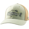 image:imageHUK Mens Standard Trucker AntiGlare Snapback Fishing HatKc Embroidered  Seagrass