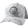 image:imageHUK Mens Trucker Hat AntiGlare Snapback Fishing Hat for MenKc Printed Circle Patch  Sharkskin
