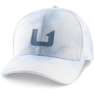 image:imageHUK Mens Barb U 110 Performance Hat Fishing Golf Running Cap Stretch Fit 6 Panel Snapback Sweatband Recycled BrimWhite