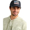 image:imageHUK Mens Born Wave Performance Snapback Hat Fishing Golf Running Cap Unstructured 5 Panel Perforated Back SweatbandSea Storm