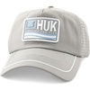 image:imageHUK Mens Born Wave Performance Snapback Hat Fishing Golf Running Cap Unstructured 5 Panel Perforated Back SweatbandSharkskin