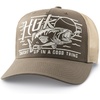 image:imageHUK Mens Trucker AntiGlare Snapback Fishing HatCaught Up  Dock