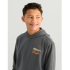 image:imageHUK Kids Edisto Terry Hoodie Soft Lightweight Pullover Casual Everyday Fishing HoodieFast Badge  Dark Shadow