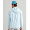 image:imageHUK Mens Airweight Hoodie Lightweight Upf 30 Performance Fishing Hooded Shirt With Recycled Polyester and Stretch FabricCoastal Drift Heather