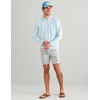 image:imageHUK Mens Airweight Hoodie Lightweight Upf 30 Performance Fishing Hooded Shirt With Recycled Polyester and Stretch FabricCoastal Drift Heather