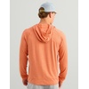 image:imageHUK Mens Airweight Hoodie Lightweight Upf 30 Performance Fishing Hooded Shirt With Recycled Polyester and Stretch FabricDusty Orange Heather