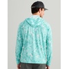 image:imageHUK Mens Airweight Hoodie Lightweight Upf 30 Performance Fishing Hooded Shirt With Recycled Polyester and Stretch FabricKc Print  Caicos
