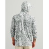 image:imageHUK Mens Airweight Hoodie Lightweight Upf 30 Performance Fishing Hooded Shirt With Recycled Polyester and Stretch FabricKc Print  Sharkskin