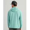 image:imageHUK Mens Airweight Hoodie Lightweight Upf 30 Performance Fishing Hooded Shirt With Recycled Polyester and Stretch FabricMarine Blue Heather