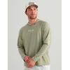 image:imageHUK Mens Airweight Hoodie Lightweight Upf 30 Performance Fishing Hooded Shirt With Recycled Polyester and Stretch FabricSeagrass Heather