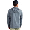 image:imageHUK Mens Airweight Hoodie Lightweight Upf 30 Performance Fishing Hooded Shirt With Recycled Polyester and Stretch FabricStormy Blue Heather