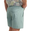 image:imageHUK Mens Shoreside Short 6 Inseam Stretch Fishing Short with Elastic Waistband and Drainage PocketsSilver Blue