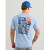 image:imageHUK Mens Short Sleeve Performance Tee Fishing TShirt for MenBait N Fetch  Cerulean