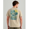 image:imageHUK Mens Short Sleeve Performance Tee Fishing TShirt for MenBait N Fetch  River Rock Heather
