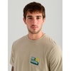 image:imageHUK Mens Short Sleeve Performance Tee Fishing TShirt for MenBait N Fetch  River Rock Heather