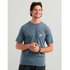 image:imageHUK Mens Short Sleeve Performance Tee Fishing TShirt for MenBass Eagle  Stormy Blue