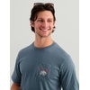 image:imageHUK Mens Short Sleeve Performance Tee Fishing TShirt for MenBass Eagle  Stormy Blue